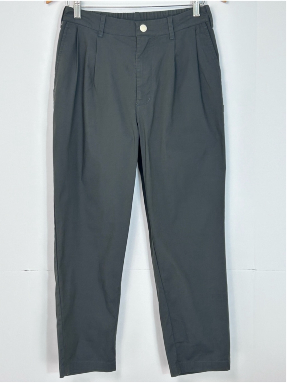 New Balance Men’s Pleated Pants Charcoal Gray Size Small Stretch